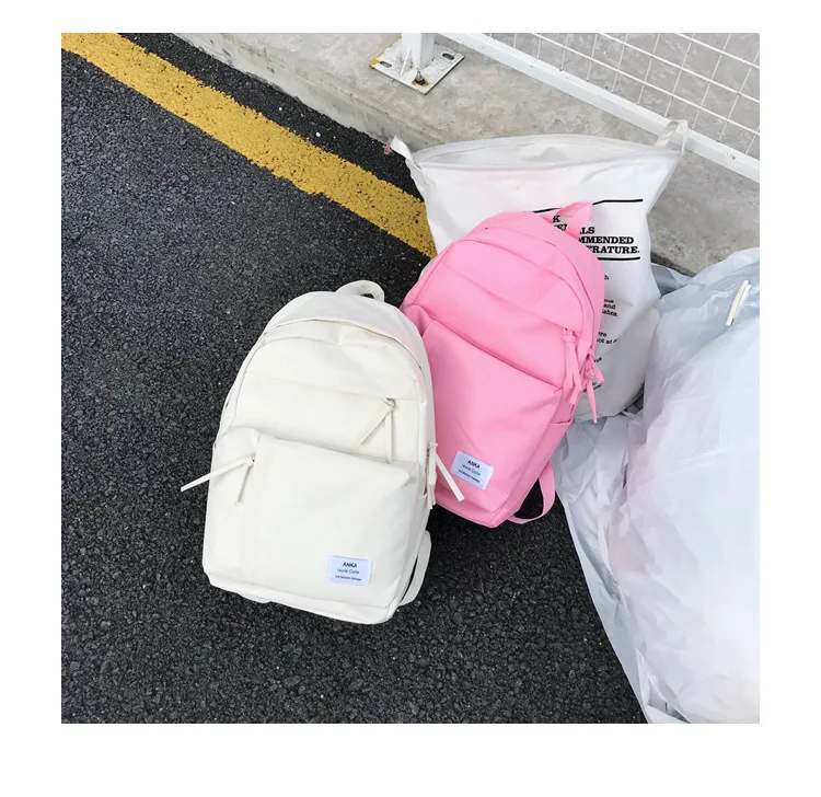 College High School Backpack for Teenage Girl Mochila Feminina Large Student Backpack Women School Bag Big Nylon Bagpack