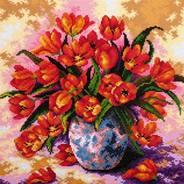 Животные Лев палитры теней 3d diy картинки 3364R-Квадратная Алмазная мозаичная