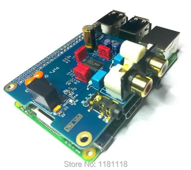 Raspberry pi 3 Модель B Hi-Fi аудио ЦАП звуковая карта модуль I2S интерфейс последняя версия