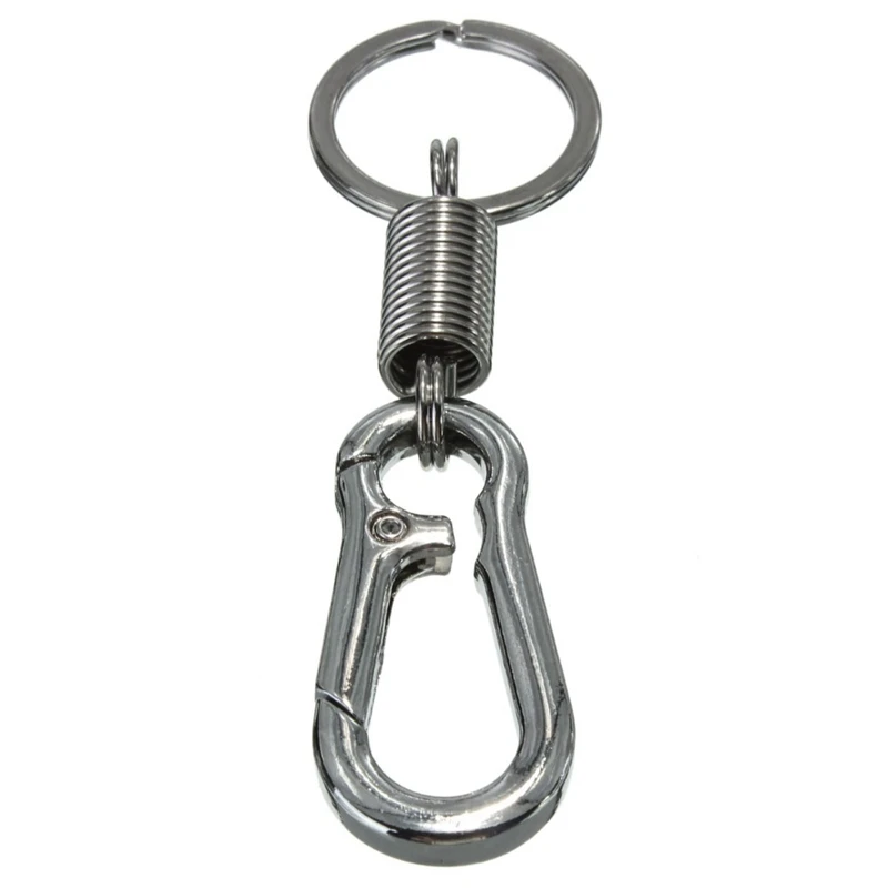 Карабин с пружинной застежкой из нержавеющей стали для улицы зажим ремня висячий