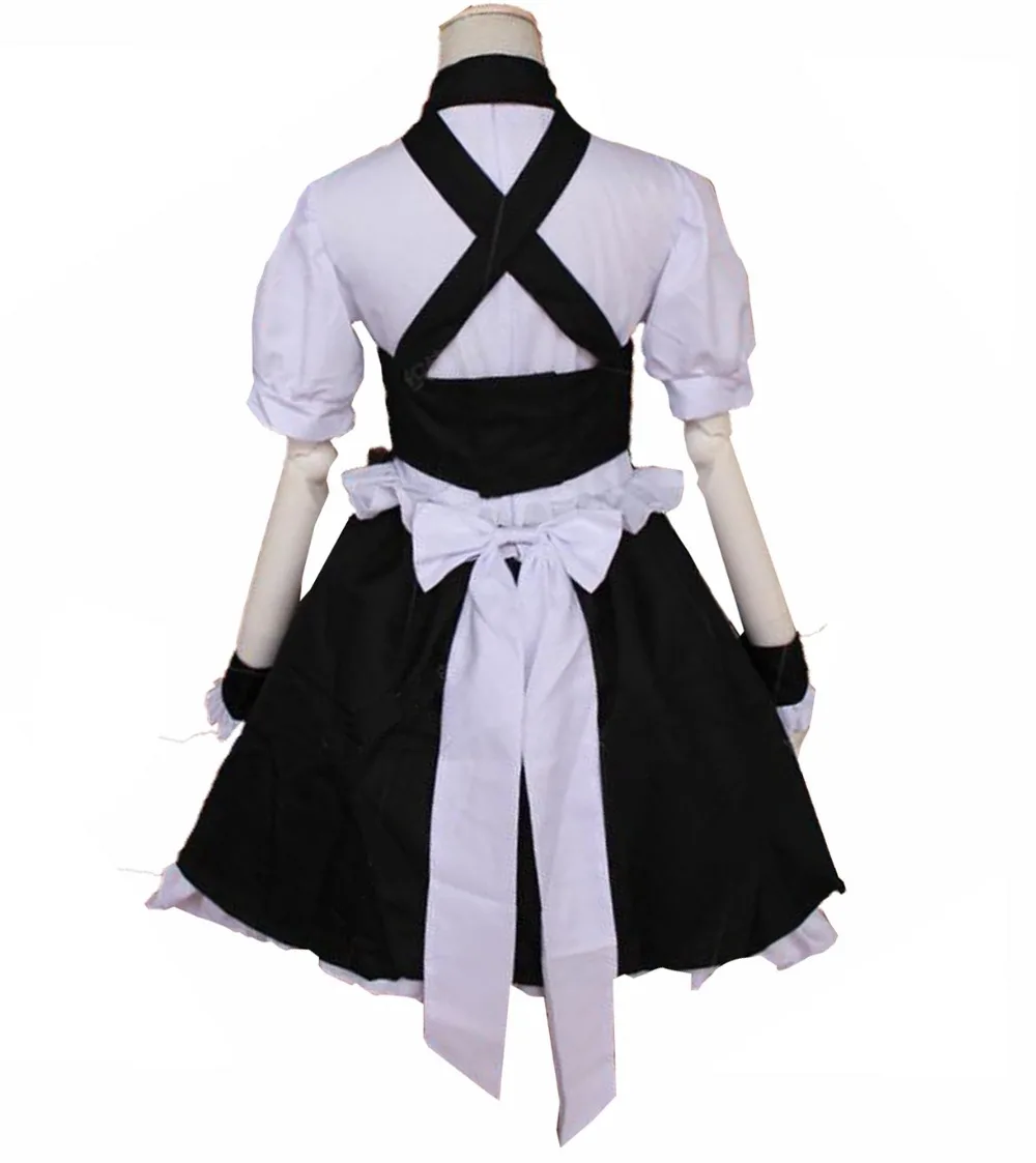 Горячее аниме Gochuumon wa Usagi Desuka? Костюм горничной для косплея кирима сиаро тедеза |