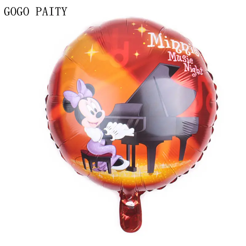 GOGO PAITY Новый 18 дюймовый Круглый воздушный шар из алюминиевой фольги с Микки