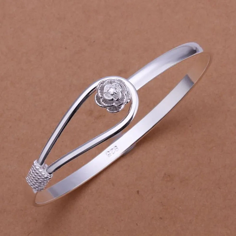 silver fashion jewelry plated bangle bracelet Bangle /EQQQFQOB SBFHWABI | Украшения и аксессуары