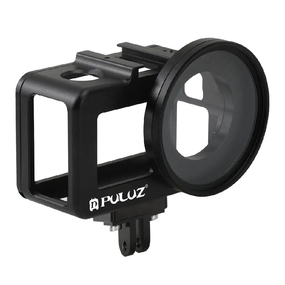 Защитный корпус для PULUZ с ЧПУ из алюминиевого сплава 52 мм УФ объективом DJI Osmo