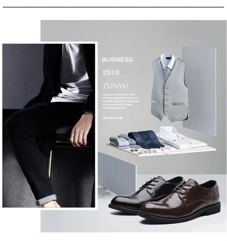 ZUNYU/Новая мужская качественная обувь из лакированной кожи; Zapatos de hombre; Размеры: черная кожаная мягкая мужская обувь; мужские классические оксфорды на плоской подошве
