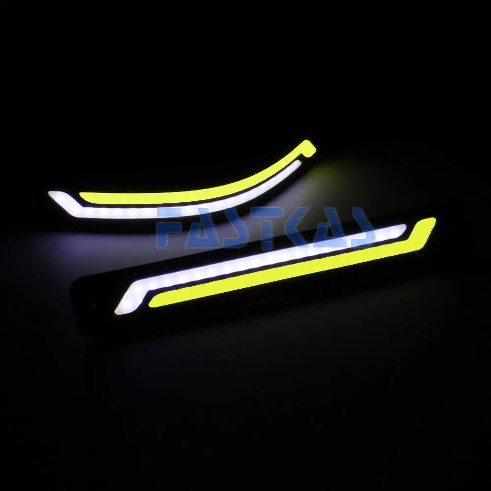 Дневные ходовые огни светильник 100% Водонепроницаемый светодиодный DRL белого и