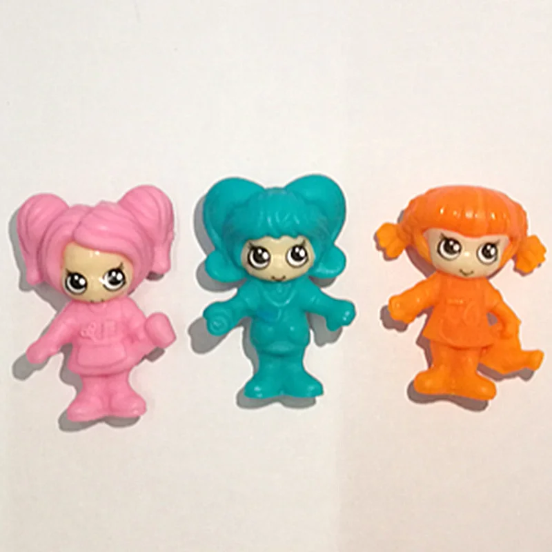30 шт./лот 3 вида стилей мини милой маленькой девочки случайный смешанный отгрузки