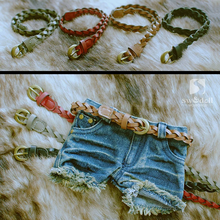 Плетеные ремни 4 цвета аксессуары для кукол BJD 1/3 SD10/SD13 SD16|belt amplifier|belt racingbelt canvas |