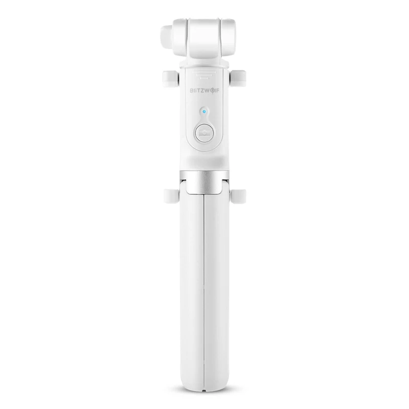 BlitzWolf BW-BS3, спортивный, 3 в 1, беспроводной, bluetooth штатив, селфи-палка, универсальный монопод для спортивной камеры, для телефона, для Gropro - Цвет: White