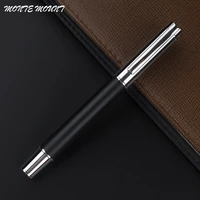 monte mount wood pen metal matte black roller ball pen fashion luxury ballpoint pens for christmas gift pen