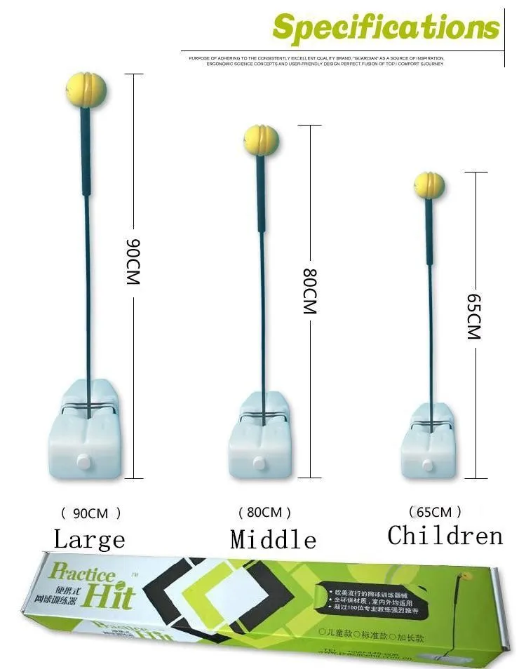 2018 унисекс портативная теннисная практика хит Профессиональный теннисные