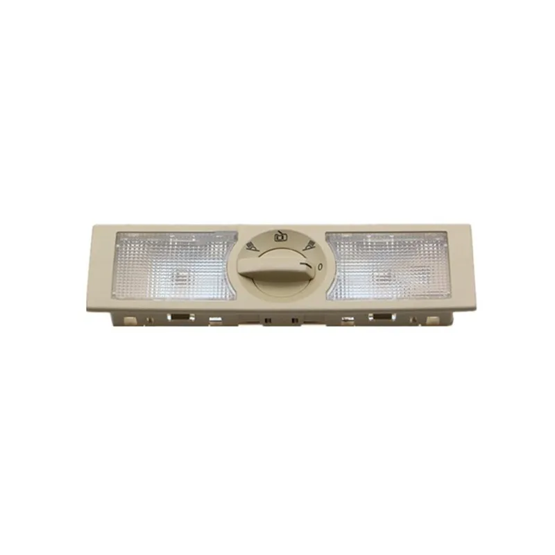 Beige color Lamp Автомобильный задний внутренний купольный светильник для чтения для VW Polo Touran Gol Transporter T5 для Skoda RAPID для Seat ALtea leon - Испускаемый цвет: Beige color Lamp