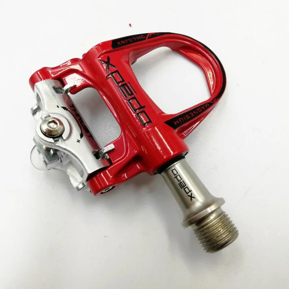 Xpedo Wellgo XRF07MC 235 г дорожный велосипед из сплава контактные педали с 2 парами внешний вид keo совместимые бутсы самоблокирующиеся велосипедные педали