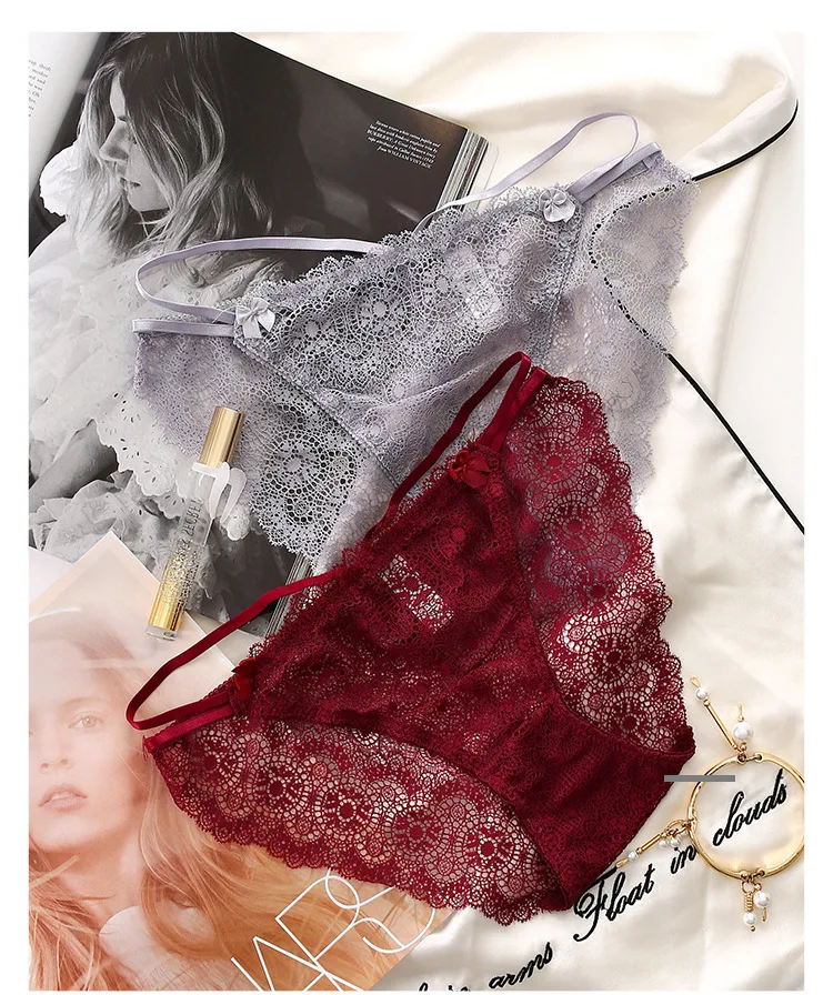 2019 Hot Sale Sexy lace Cotton Underwear women Butt Lifter underwear thongs sexy women's Panties |