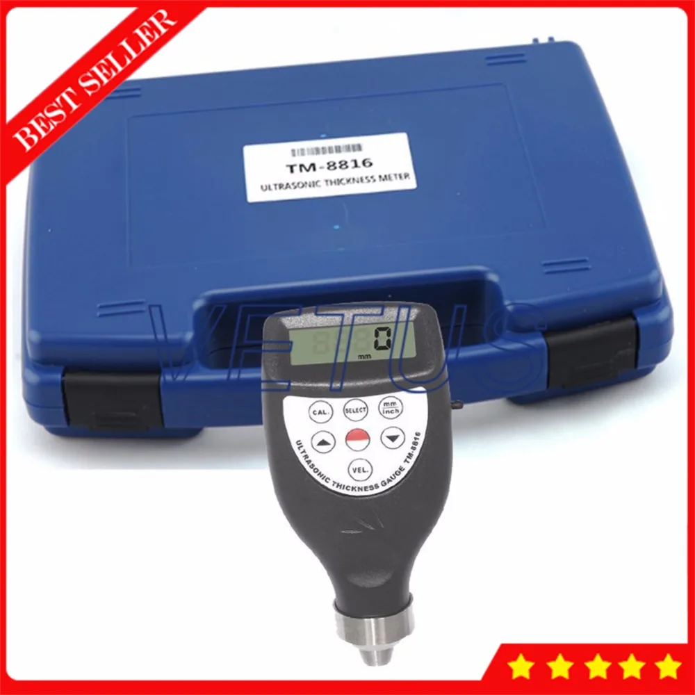 

1.0~200mm high resolution Ultrasonic Thickness Measurement Gauge Meter Tester TM8816