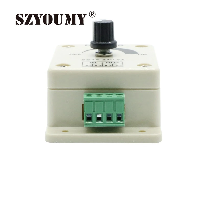SZYOUMY горячая Распродажа DC 12V 8A светодиодсветильник Лампа защитная полоса диммер