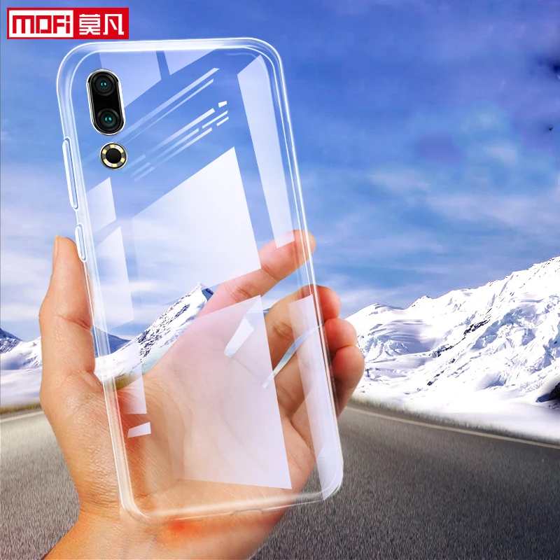 Прозрачный чехол для meizu 16s мягкий силиконовый защитный из ТПУ прозрачный