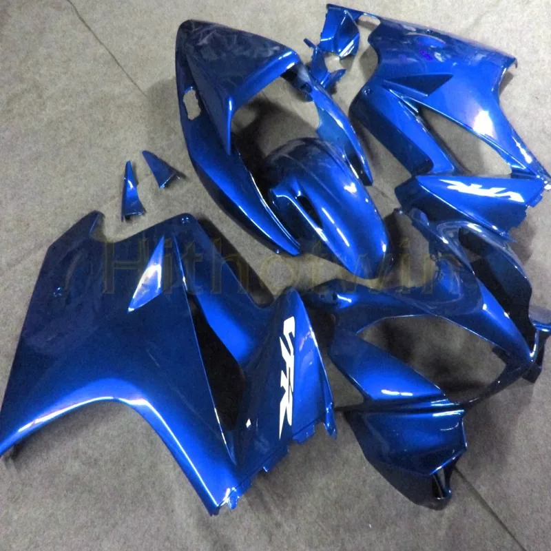 Q Пользовательские мотоцикла хомут для HONDA 2002 2003 2004 2005 2006 2007 2008 2012 VFR800 02-12 ABS Пластик Обтекатель+ болты+ серый - Цвет: Q