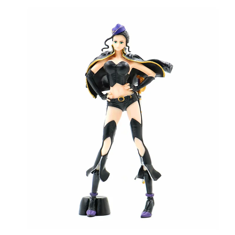 25 см одна штука Nicole Robin In Black Фигурки игрушки Модель Кукла Miss Allsunday Аниме Фигурка