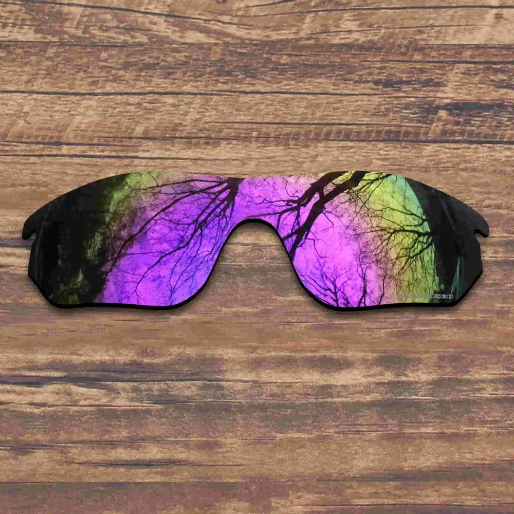 ToughAsNails сопротивление коррозии морской воды замена поляризованных линз для Oakley Radarlock, края солнцезащитные очки-несколько вариантов - Цвет линз: Purple Mirrored