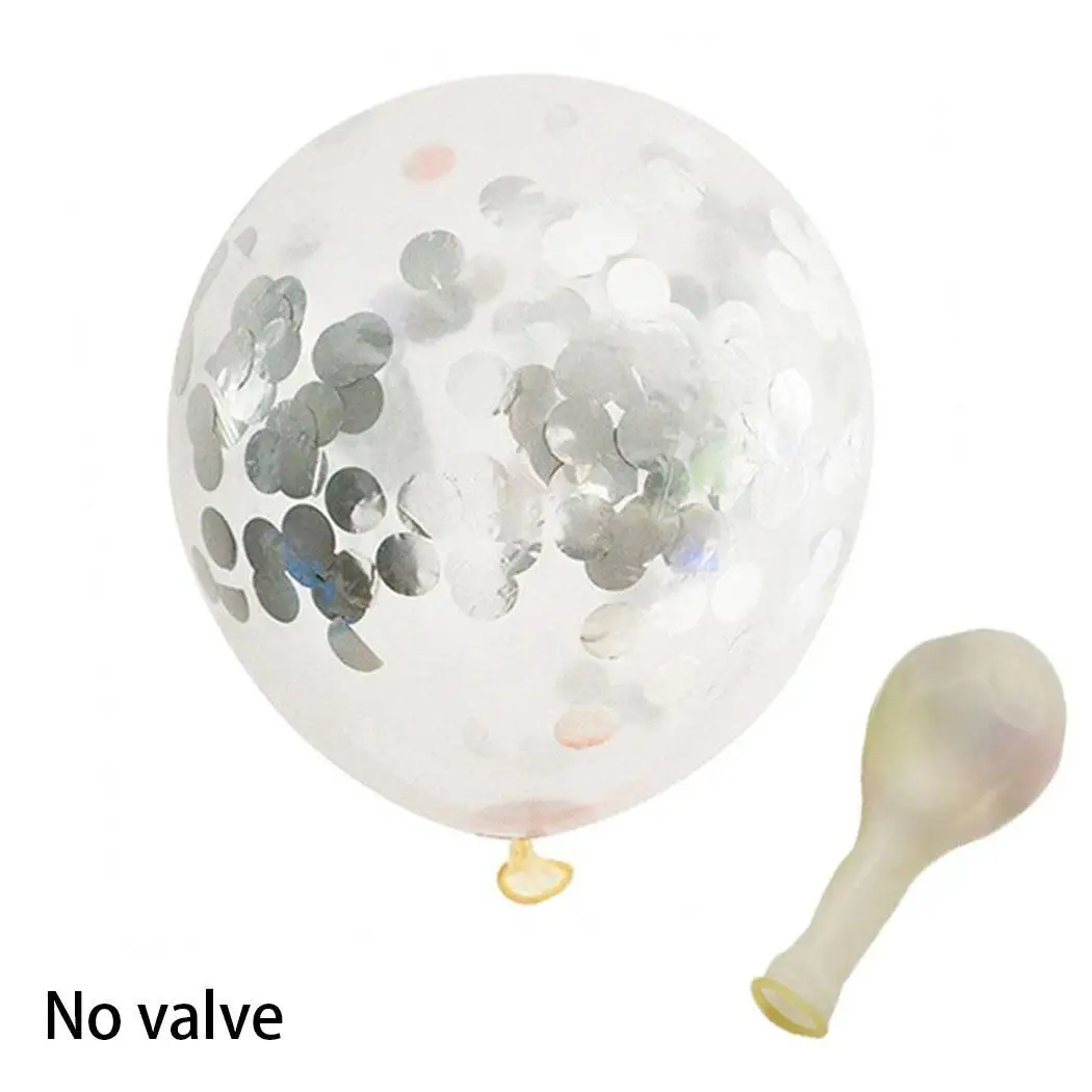 Прозрачные Шары Конфетти Свадьба Дети День рождения украшение детский душ