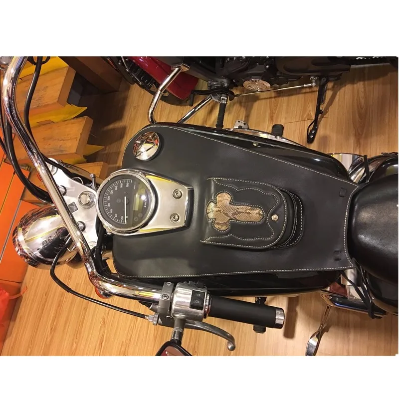 Кожаный чехол для мотоциклетного бака Honda Shadow 750 04 11 C2 C4 RC50| |
