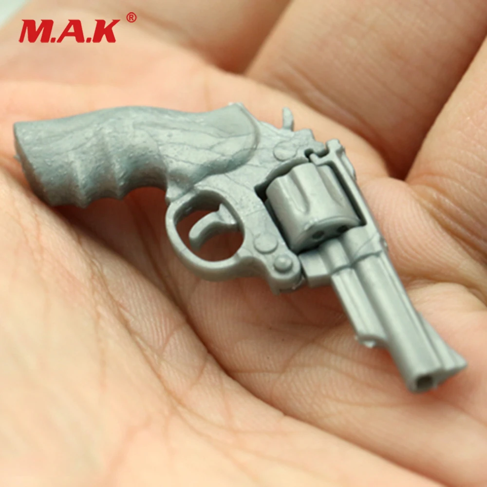 M29 Revolver Magnum миниатюрный Неокрашенный 1/6 масштаб Solider сцена Аксессуары оружие Модель игрушки 4D для 1" фигурки
