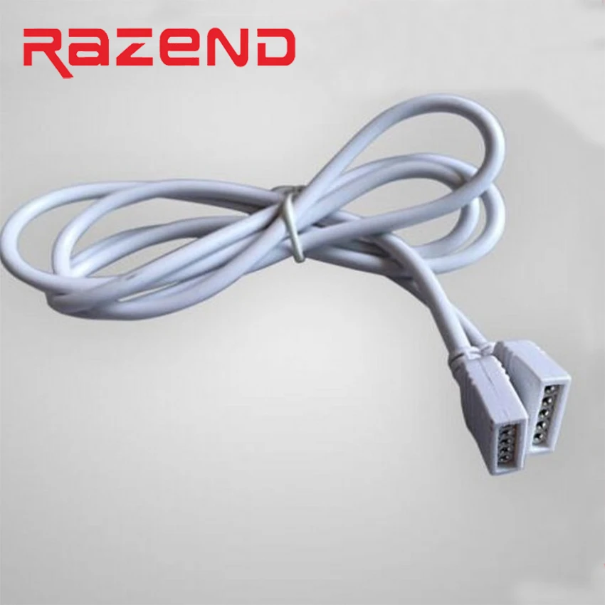 

5pin RGBW Connector 5 Pin RGBW Extension Cable Cord Wire DC5-24V 5-pin Connector 1m 2.5m 5m 30cm