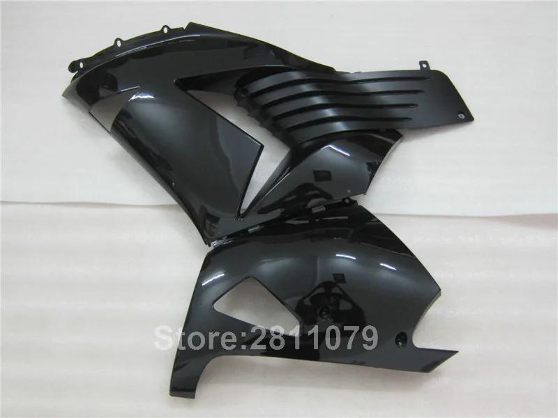 Набор обтекателей для литья под давлением Kawasaki Ninja ZX14R 06 07 08 09 10 11 глянцевый черный