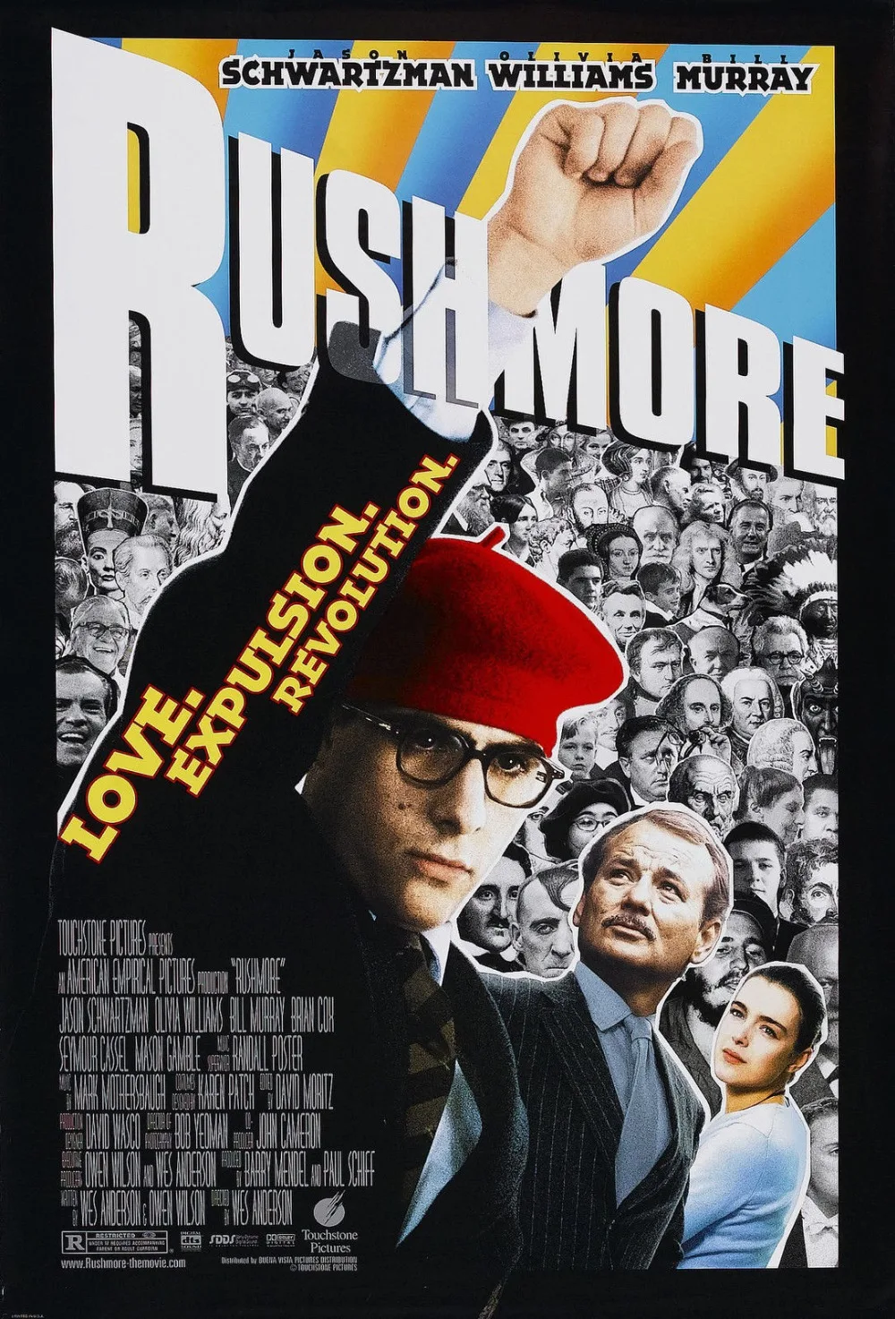 RUSHMORE Шелковый постер к фильму плакат декоративной живописи 24x36inch | Дом и сад