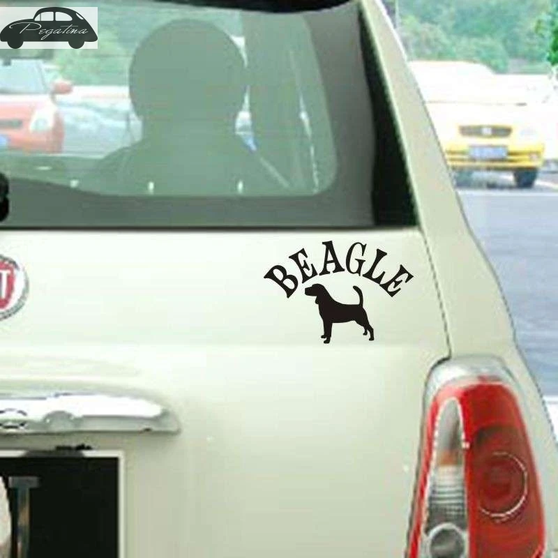 Автомобиль BEAGLE автомобиль Pet Shop стикер Beagle наклейка с собакой виниловые наклейки
