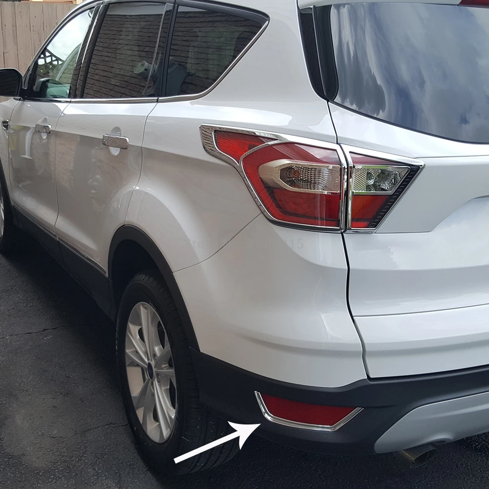 Для хэтчбека Ford Kuga Escape 2012 2014 2015 2016 5dr хромированная лампа крышки отделка