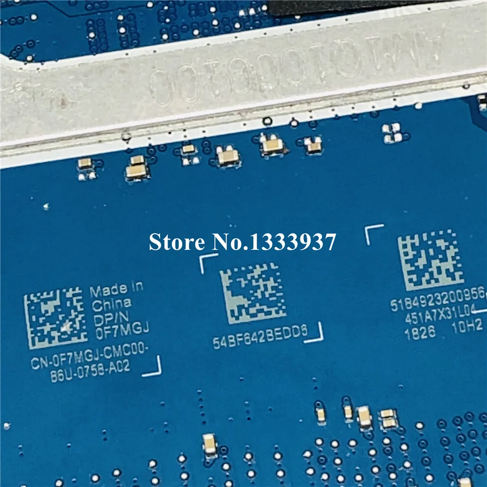 CAL60 LA-F114P для Dell OEM Inspiron 15 5570 Материнская плата ноутбука i5-8250U SR3LB CN-0F7MGJ F7MGJ 0F7MGJ