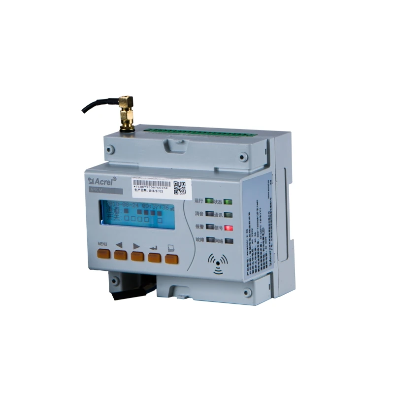 Acrel ARCM300T-Z-4G DIN счетчик энергии утечки тока трехфазный ЖК-дисплей RS485Modbus беспроводной GPRS 4G NB-lot SIM карта - Цвет: GPRS 4G