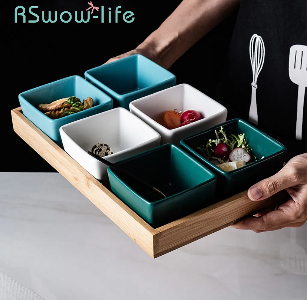 Ресторанные принадлежности креативные разделительные тарелки тарелка для