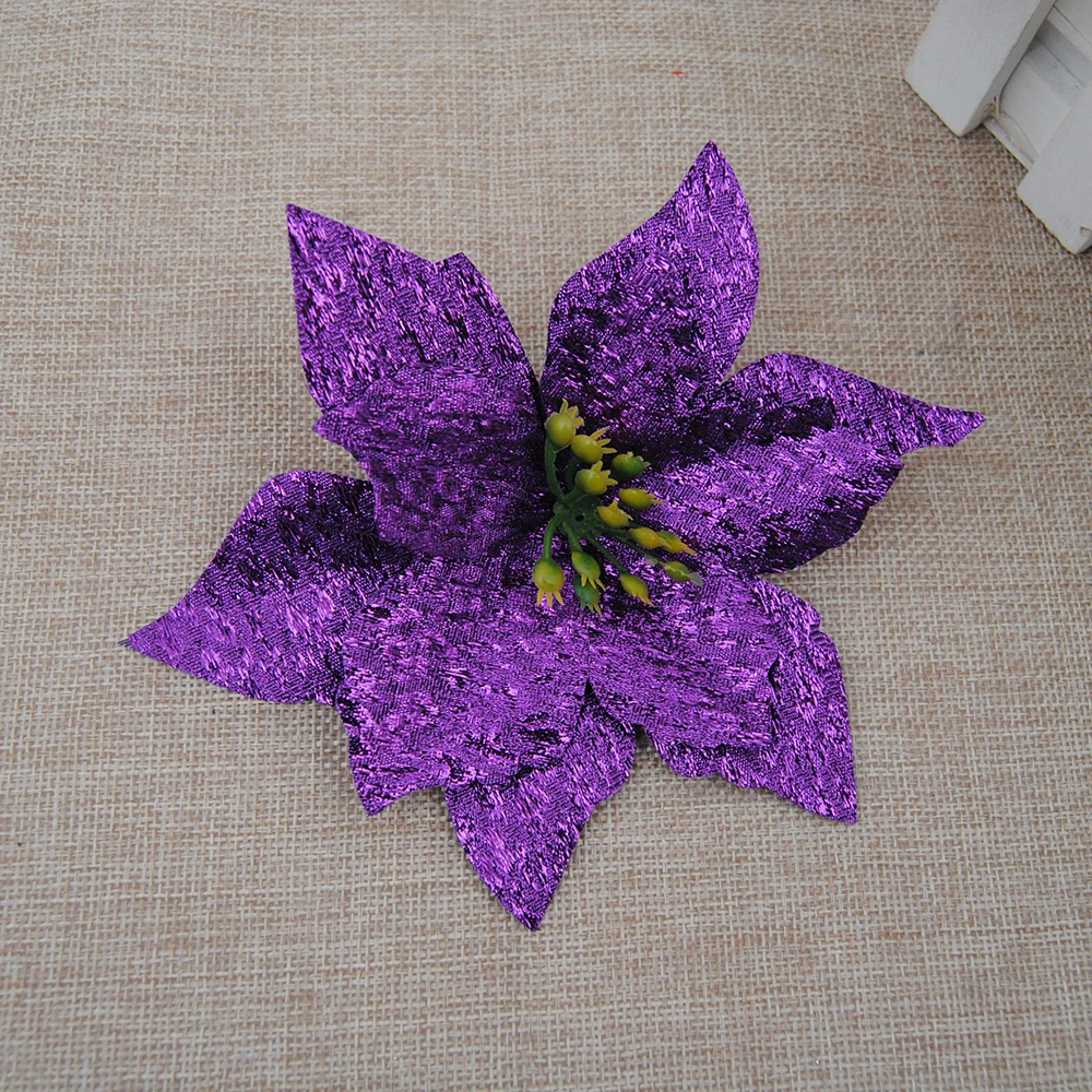 10 шт. пластиковые блестящие цветы 15 см|glitter flowers|wedding artificial flowersflower head |