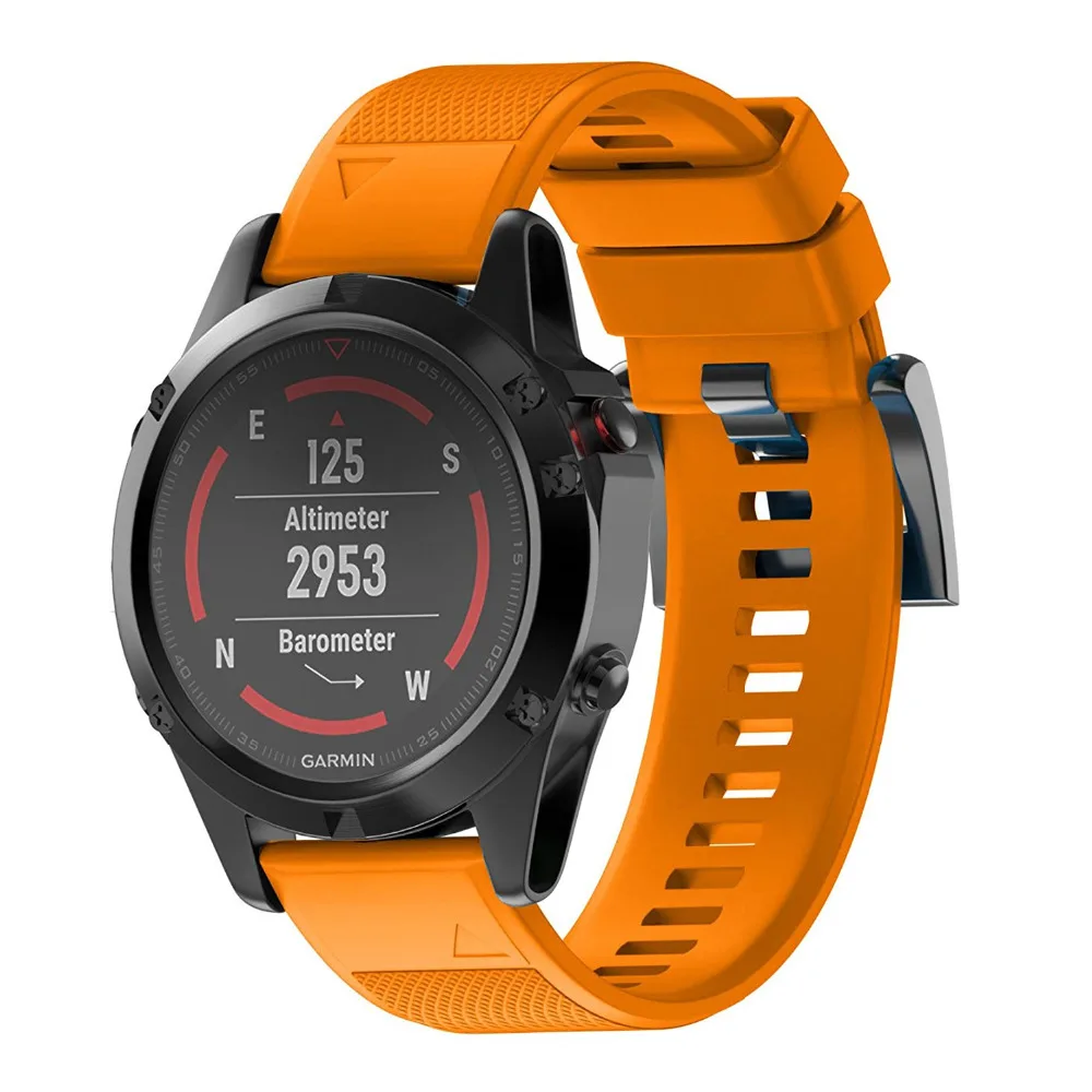 Спортивный ремешок для Garmin Fenix 5/5X/Φ часов быстросъемный простой в использовании