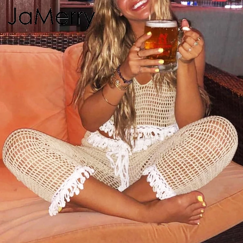 Винтажные Топы ручной работы JaMerry женская накидка летняя вязаная кофта с