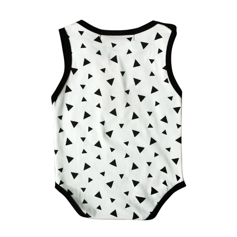 2017 Одежда для новорожденных девочек Геометрический стиль летние детские