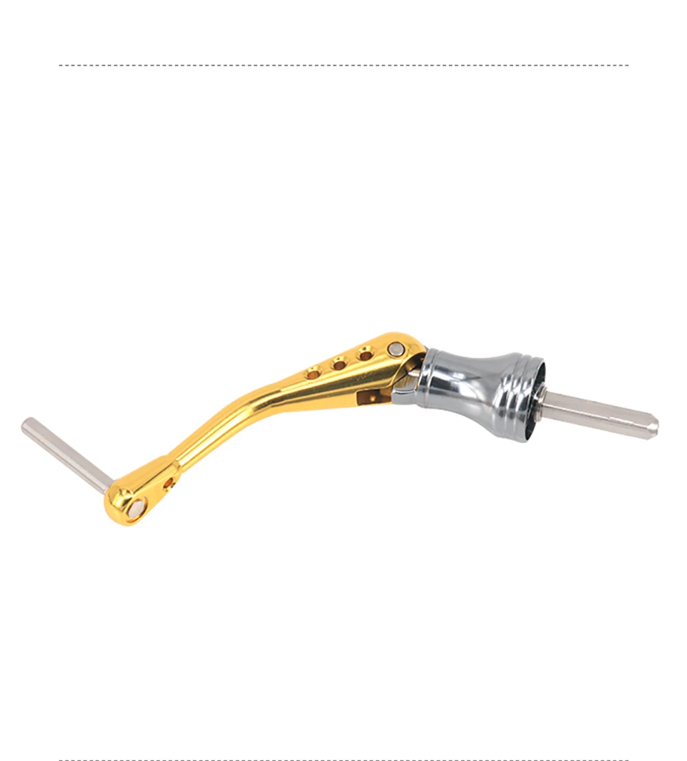 CNC мощная ручка для Shimano Поворотная Ручка Складная мощная ручка для рыбалки спиннинговая катушка сменная ручка