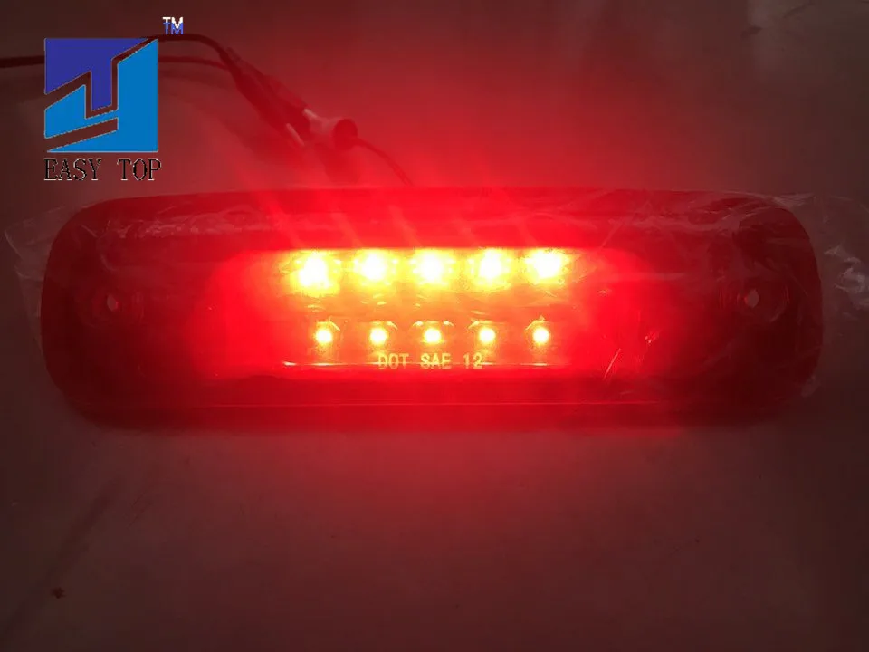 Супер яркий светодиодный третий тормозной светильник для 97 01 Jeep Cherokee|Сигнальная