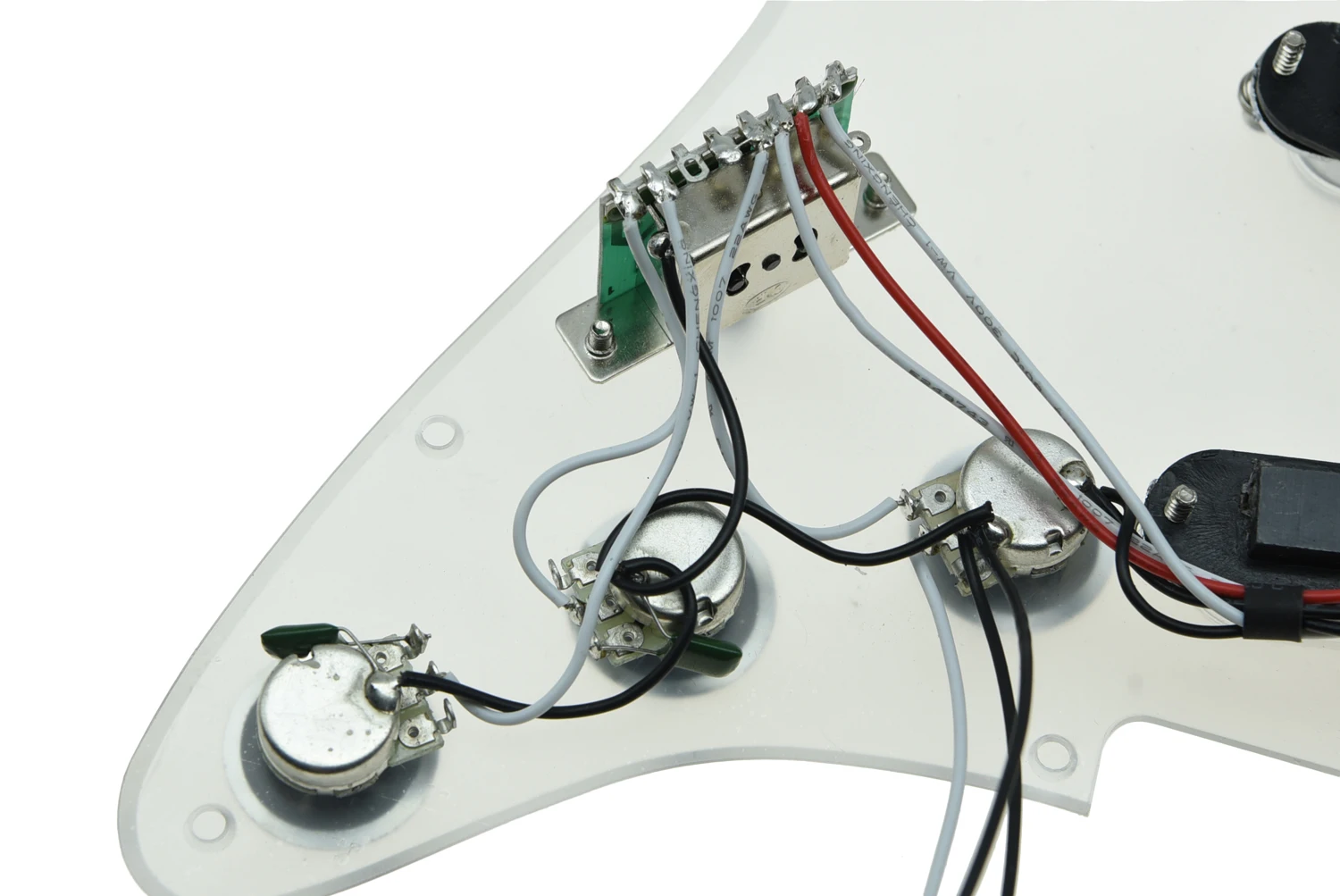 KAISH различные заряженные на заказ ST Pickguard Предварительно Проводные SSS с