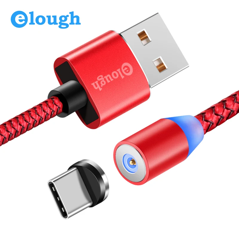 Эло провод для зарядки Type C USB кабель Магнитная Зарядка Samsung xiaomi huawei магнитное