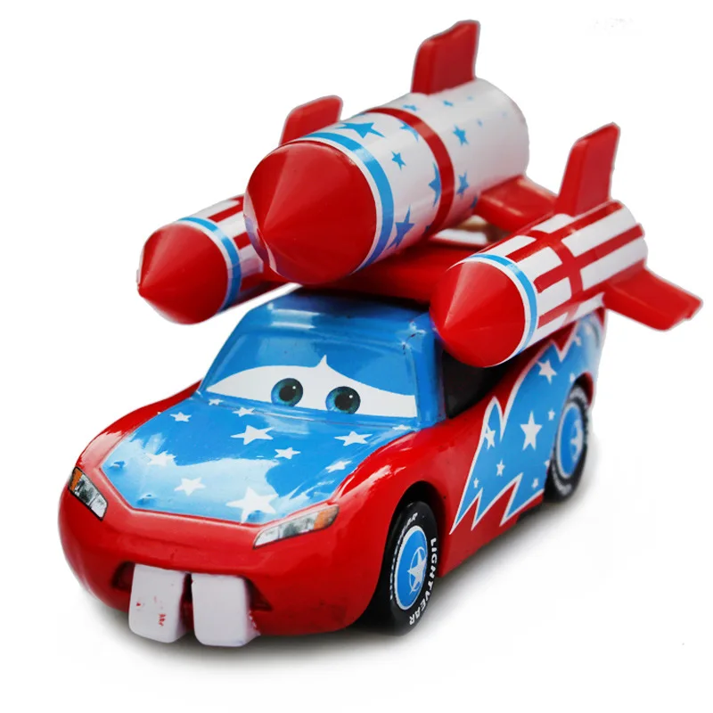 Disney Pixar Cars 2 3 Daredevil Lightning McQueen Металлический Литой Сплав Игрушечная модель