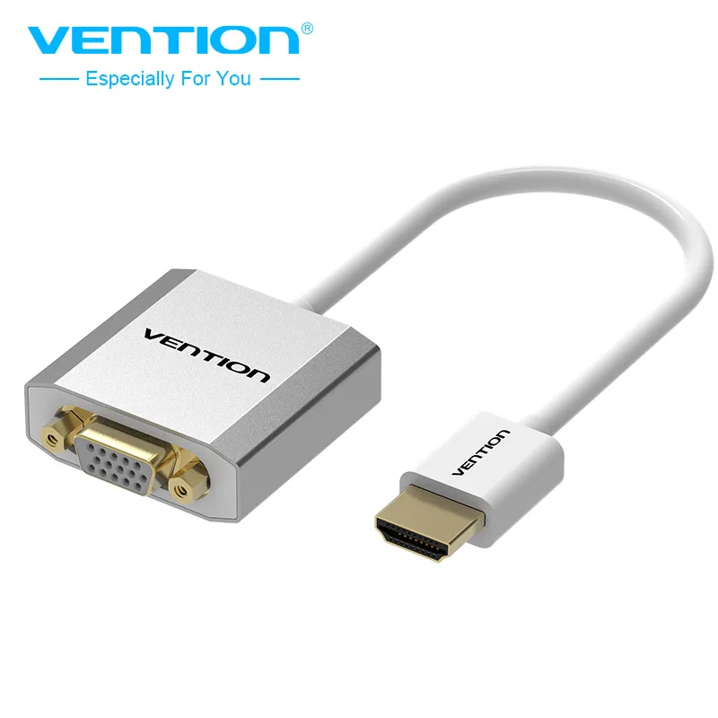 Vention адаптер hdmi-vga цифро-аналоговый аудио конвертер алюминиевый кабель для Xbox PS4