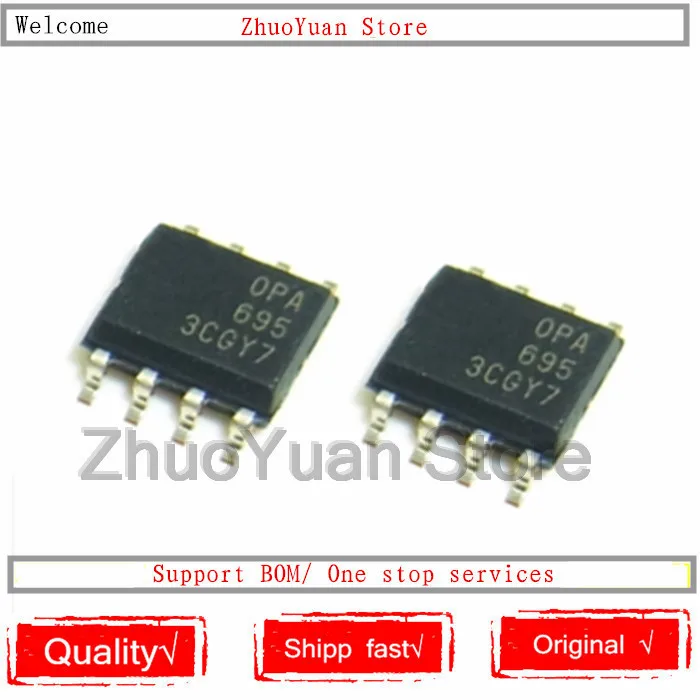 1 шт./лот новый оригинальный OPA695 OPA695IDR OPA695ID SOP 8 IC чип|Голосовые модули