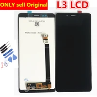original for sony xperia l3 lcd display touch screen mobile phone digitizer assembly replacement parts i3312 i4312 i4332 i33 lcd