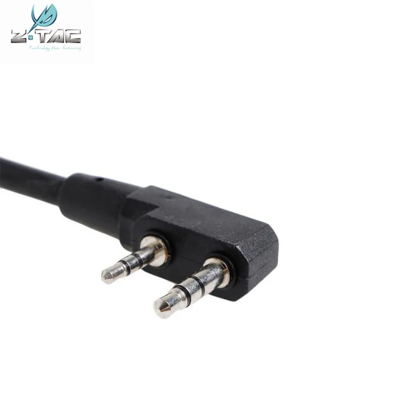 Ztac Tactical U94 PTT Kenwod Midland Plug Softair Военная гарнитура PTT U94 страйкбол кнопка для разговора авиационные аксессуары Z113