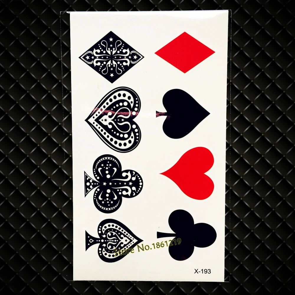 Сексуальная леди ночной клуб Тело Макияж рука нога татуировка стикер GYF-142 Роза