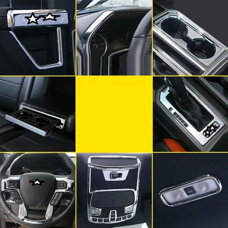 Автомобильный декоративный модифицированный хромированный стикер для